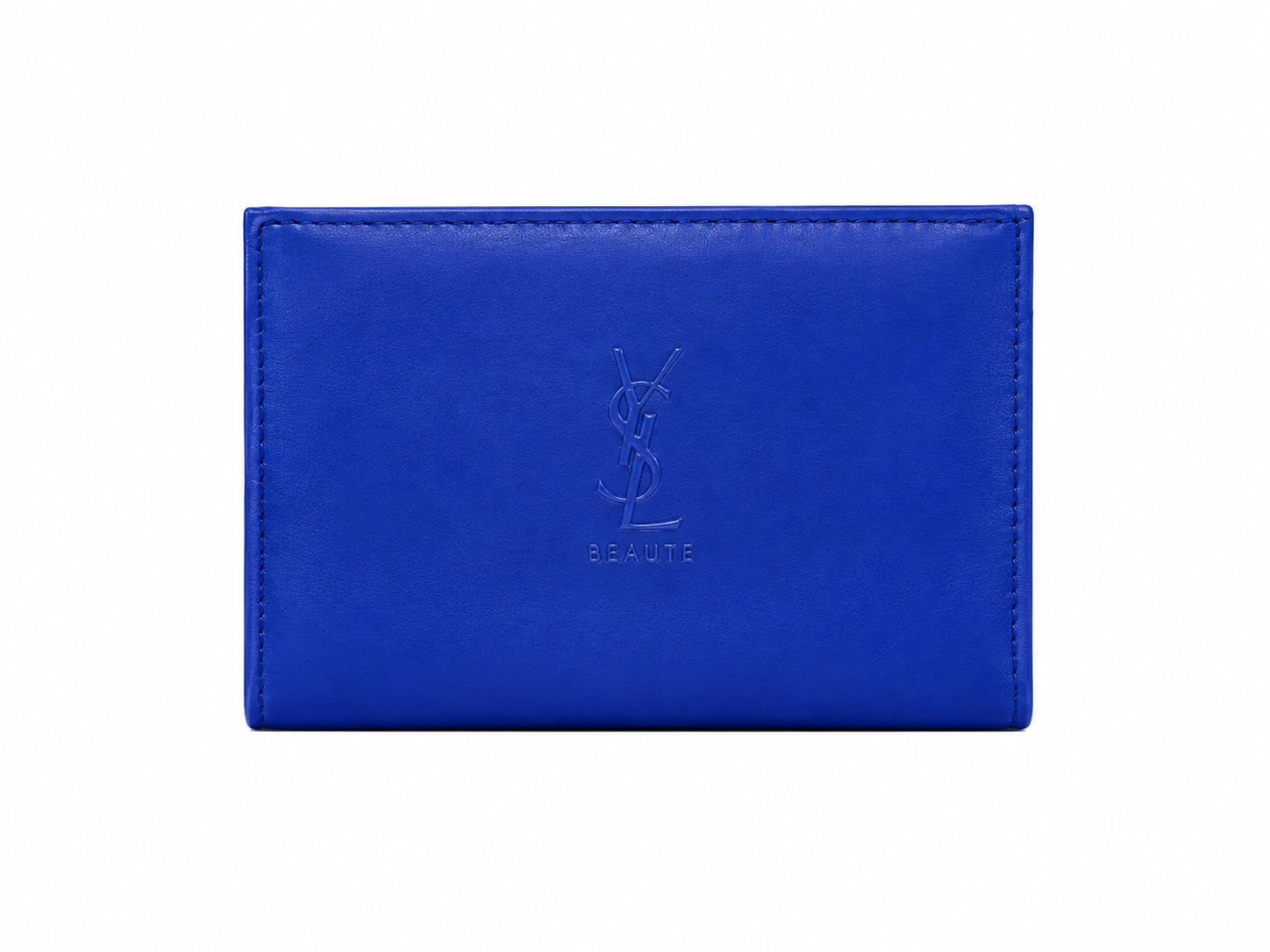 Yves Saint Laurent Makeup Bag blue with YSL 2 libre perfume 7.5ml EACH