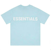 Essentials Essentials Tee SS19 - 3M Reflective Blue - Size: S T-Shirts | Shop From The Mirage