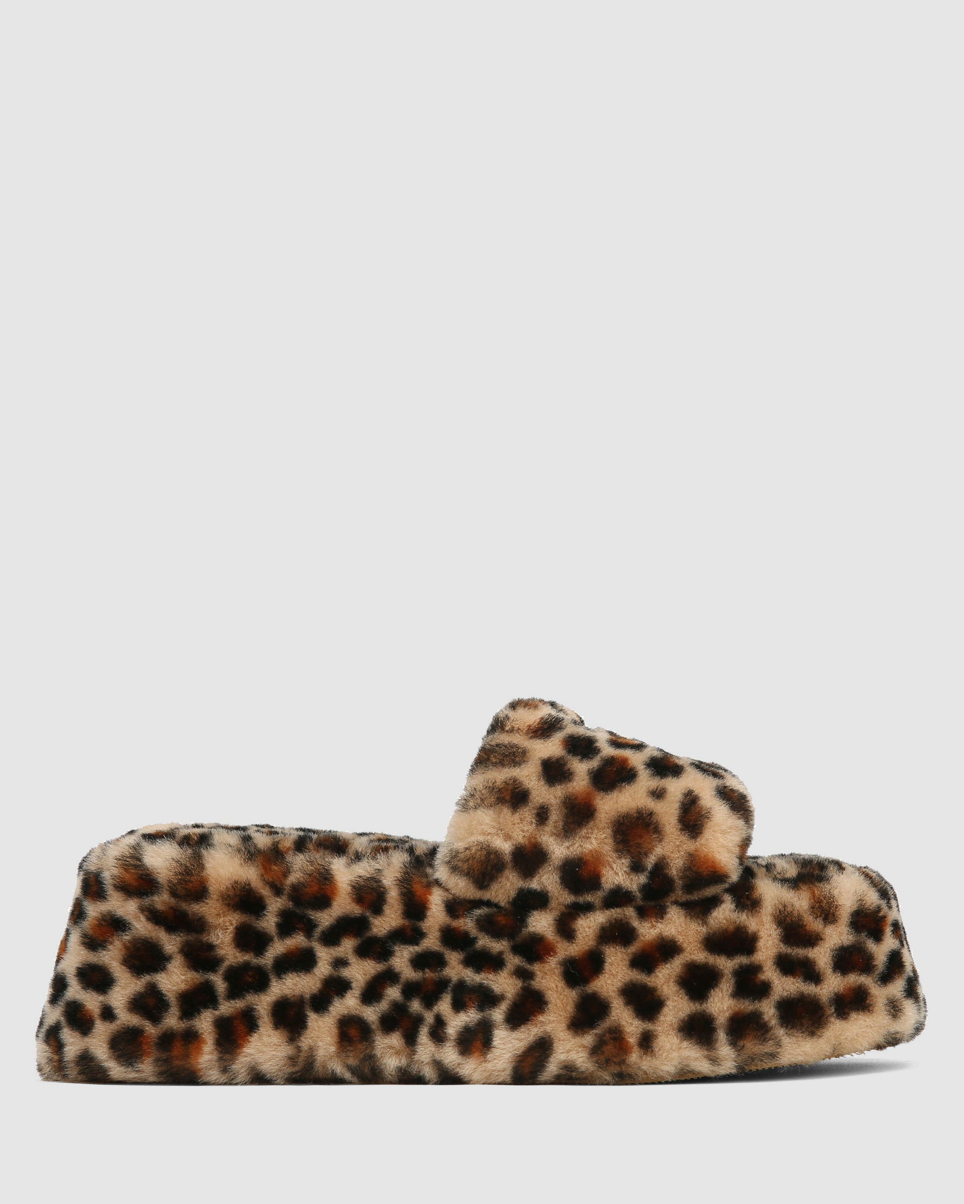 Ivy Shearling Leopard Print