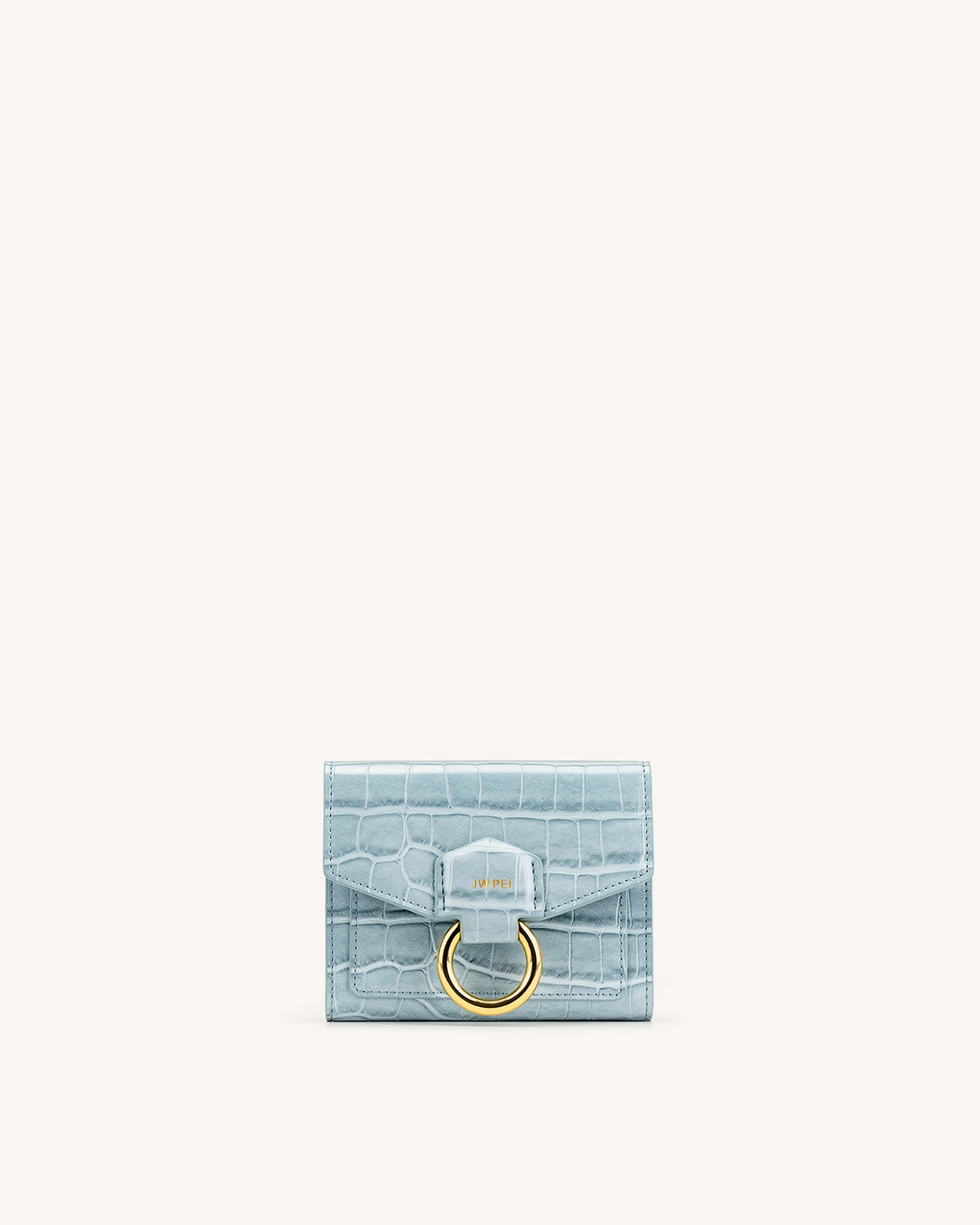 Stella Wallet - Ivory Croc