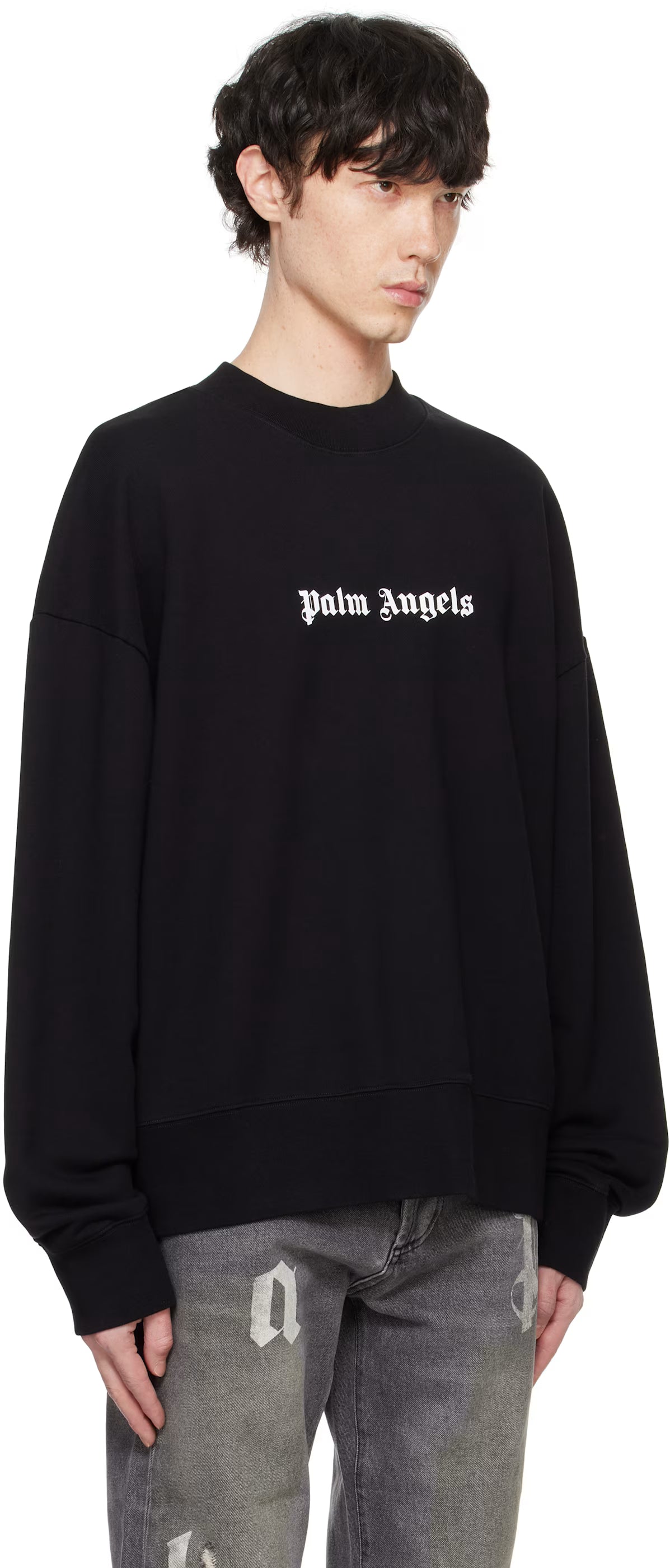 Black Classic Logo Sweatshirt