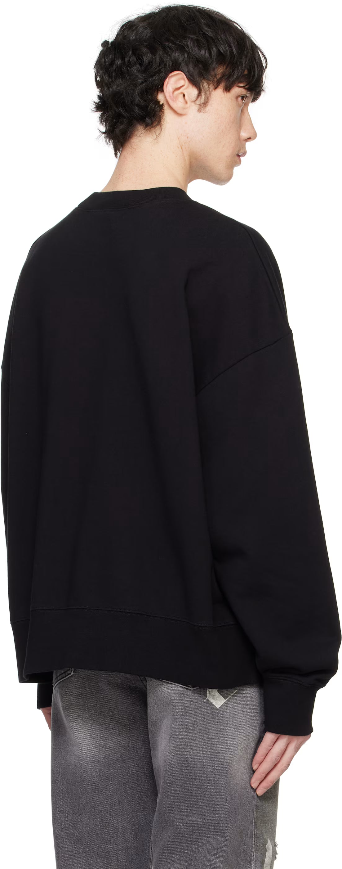 Black Classic Logo Sweatshirt