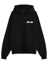 JACQUEMUS GROS GRAIN HOODIE BLACK