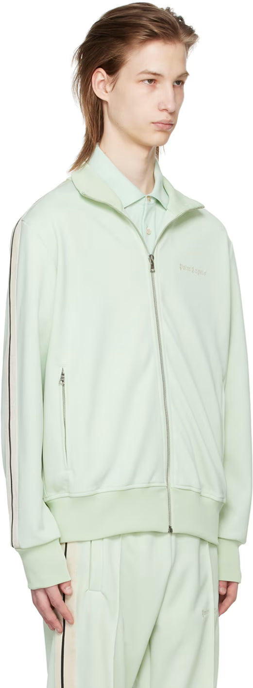 Green Striped Track Jacket