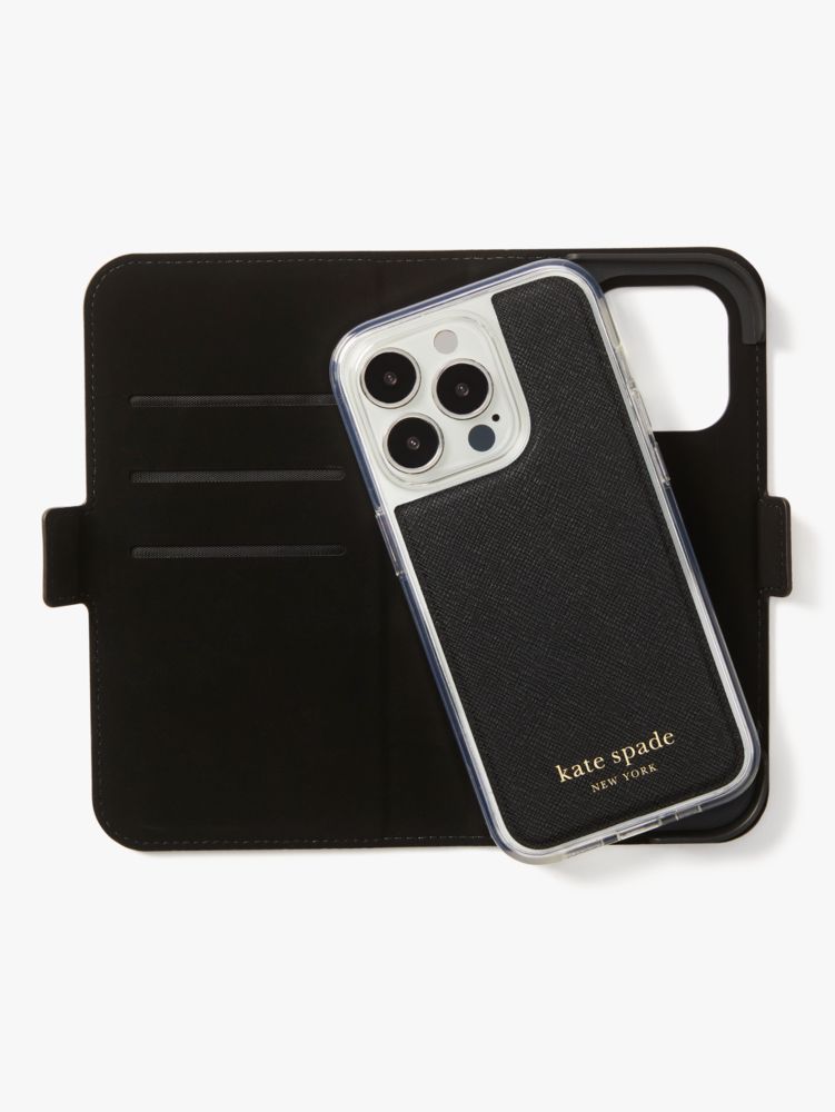Morgan Colorblock iPhone 14 Pro Magnetic Wrap Folio Case