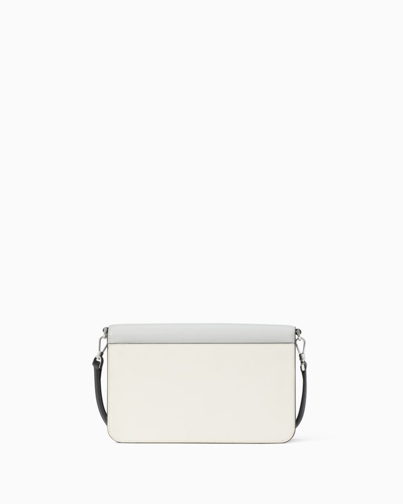 Madison Textured Patent Leather Willow Medium Convertible Crossbody