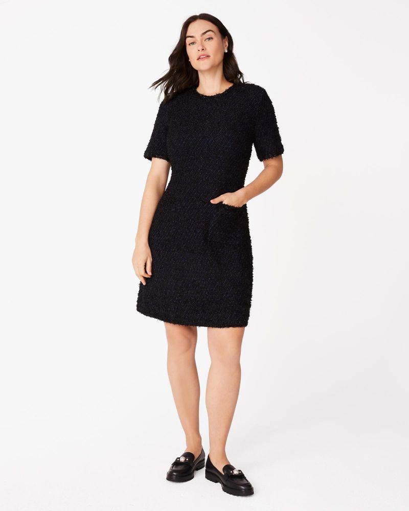 Knit Tweed Dress