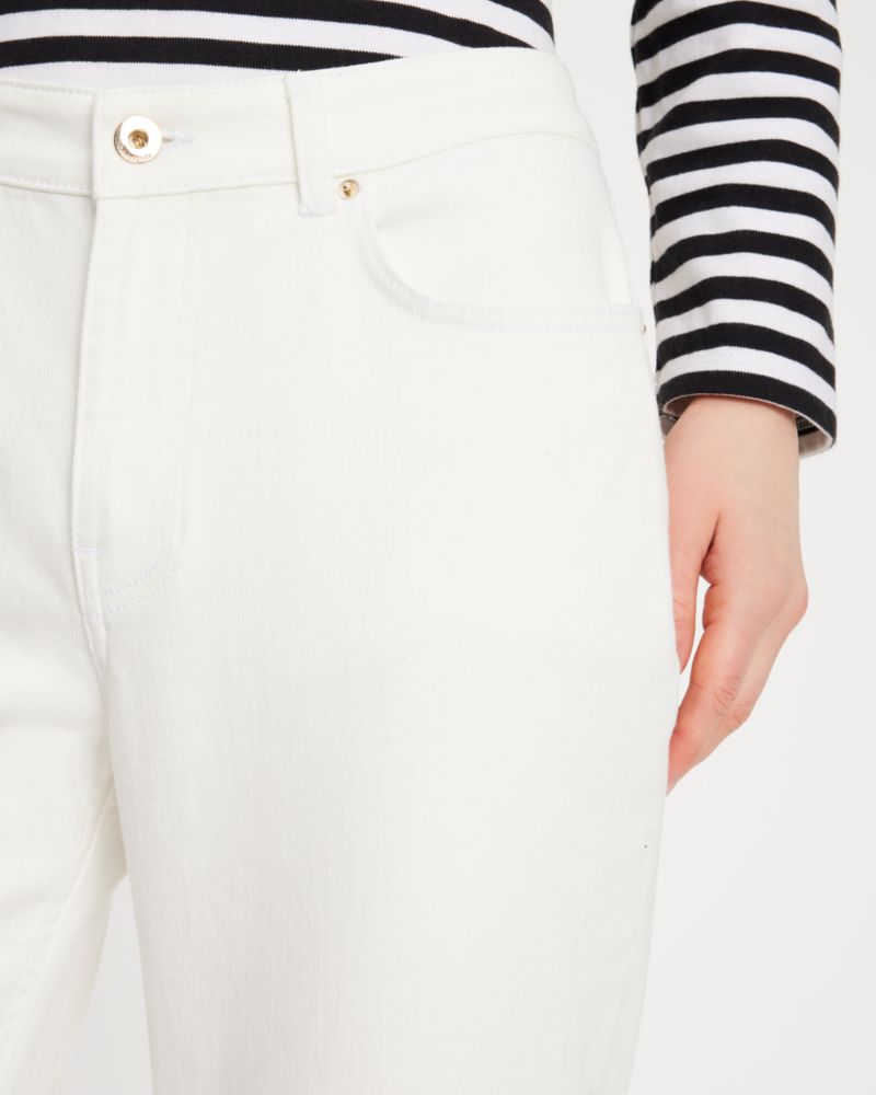 Straight Leg Denim Pants