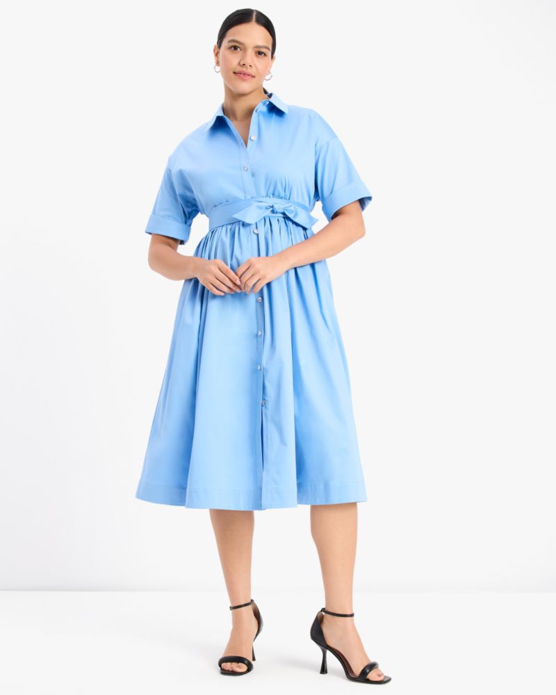 Poplin Midi Montauk Dress