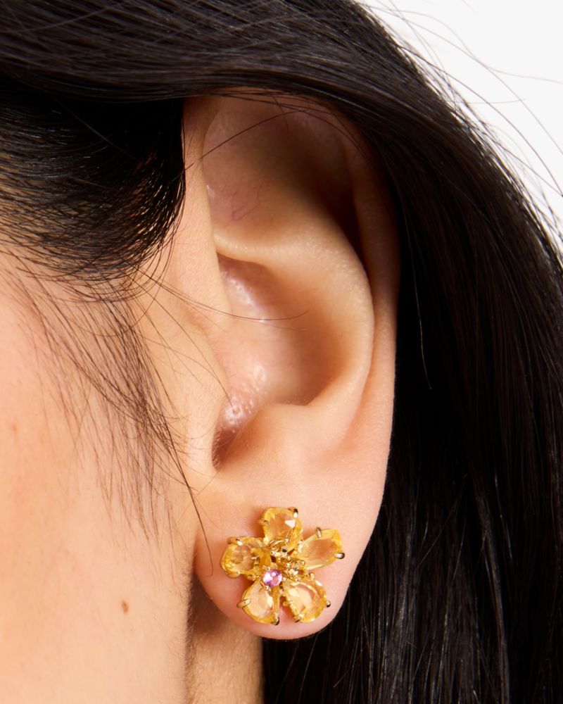 Paradise Flower Studs