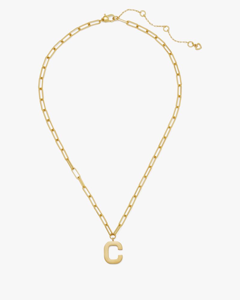 Initial This C Pendant