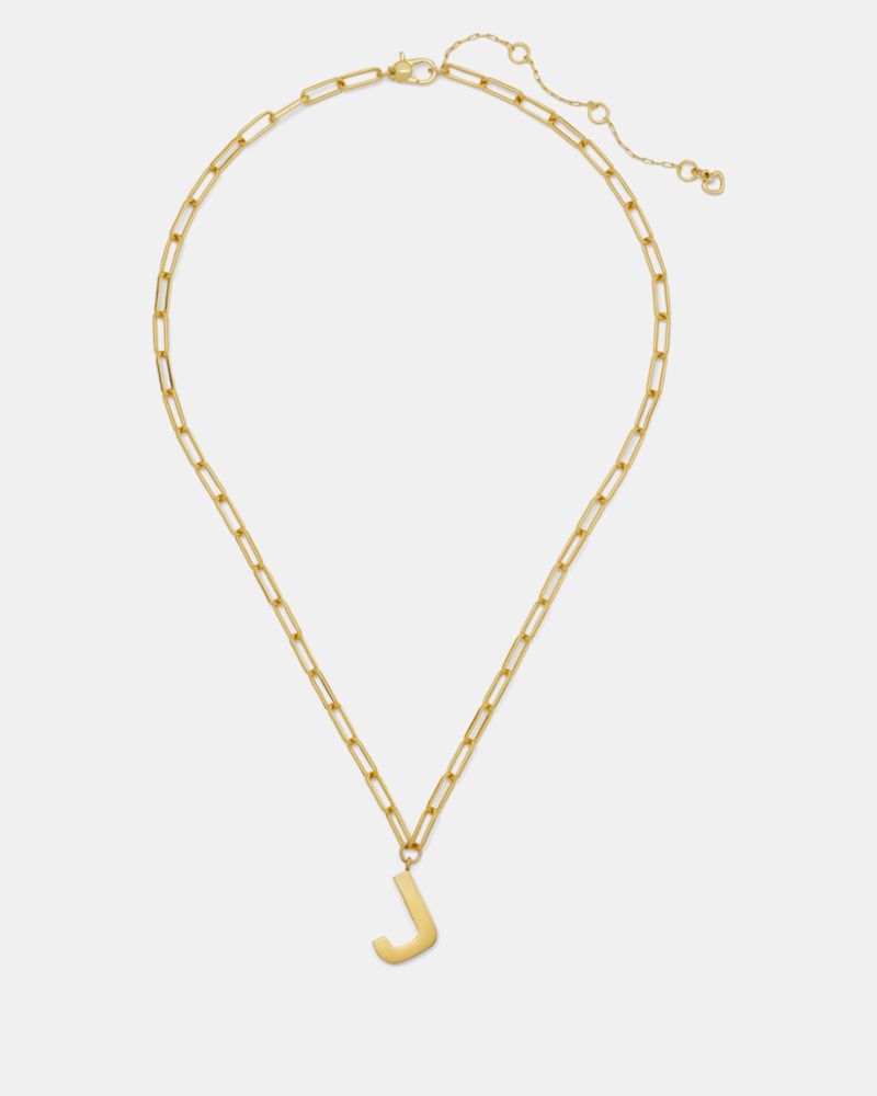 Initial This J Pendant