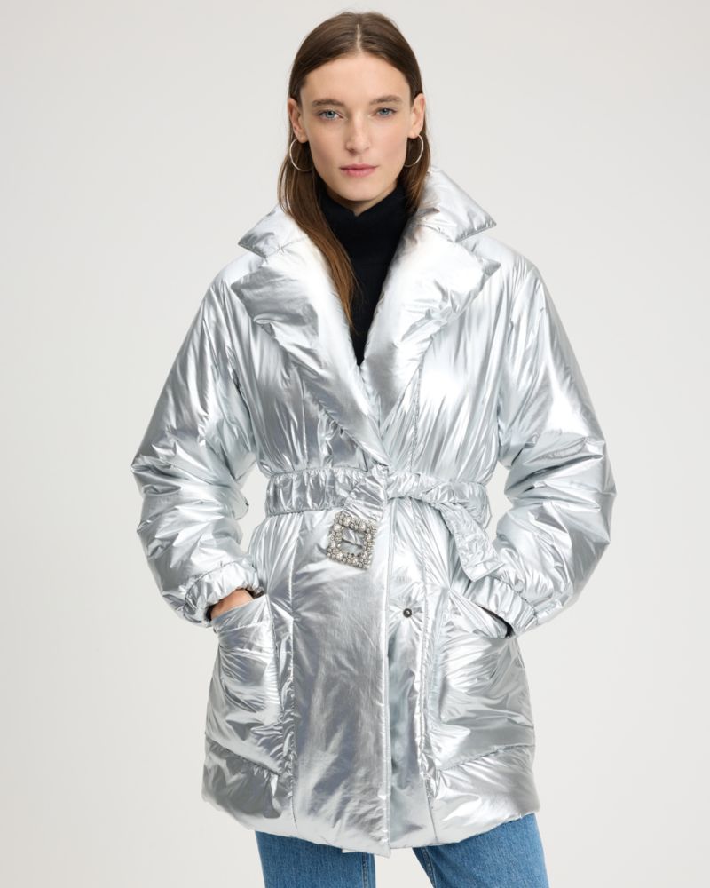 Metallic Nylon Jacket