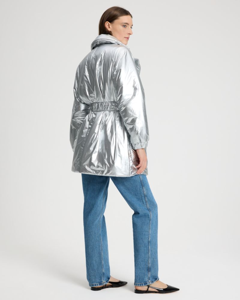 Metallic Nylon Jacket