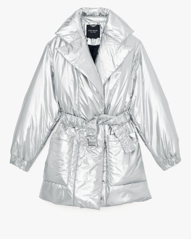 Metallic Nylon Jacket