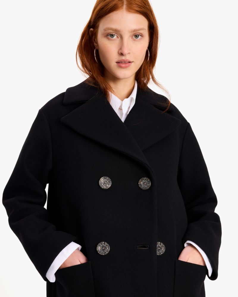 Double Breasted Wool Coat