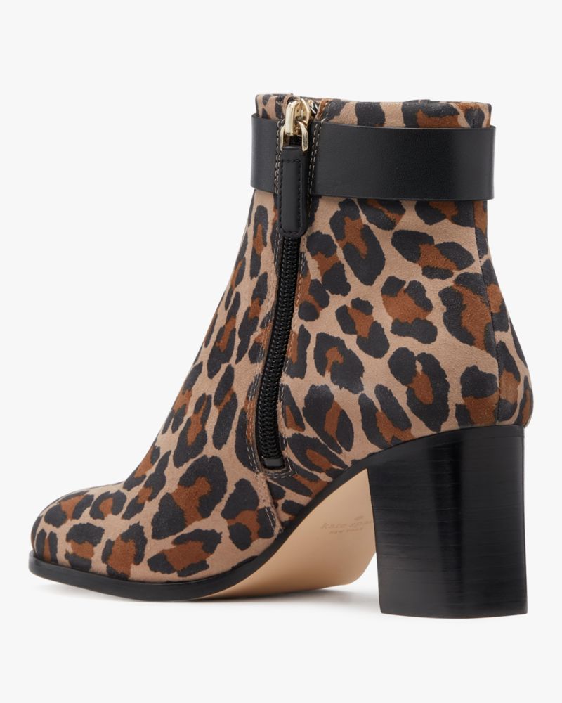 Morgan Spotted Leopard Bootie