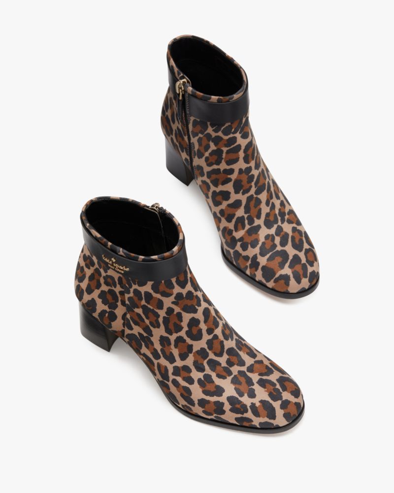 Morgan Spotted Leopard Bootie