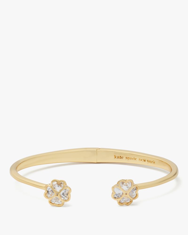 Something Sparkly Spade Hinge Cuff