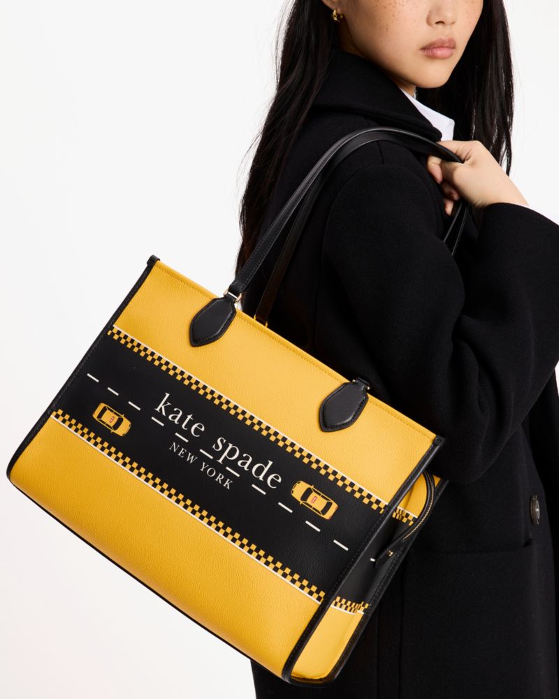 Manhattan Taxi Large Market Tote