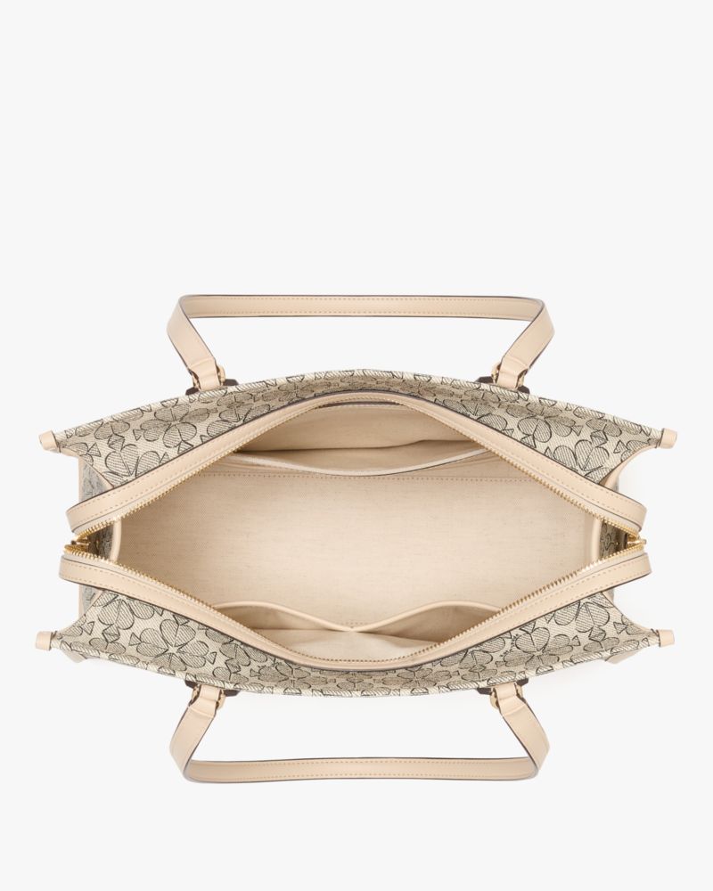 Spade Flower Coated Canvas Large Market Tote