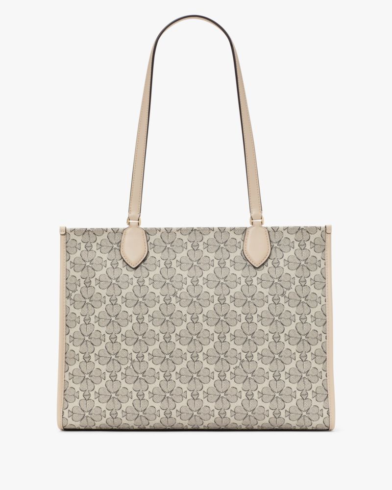 Spade Flower Coated Canvas Large Market Tote