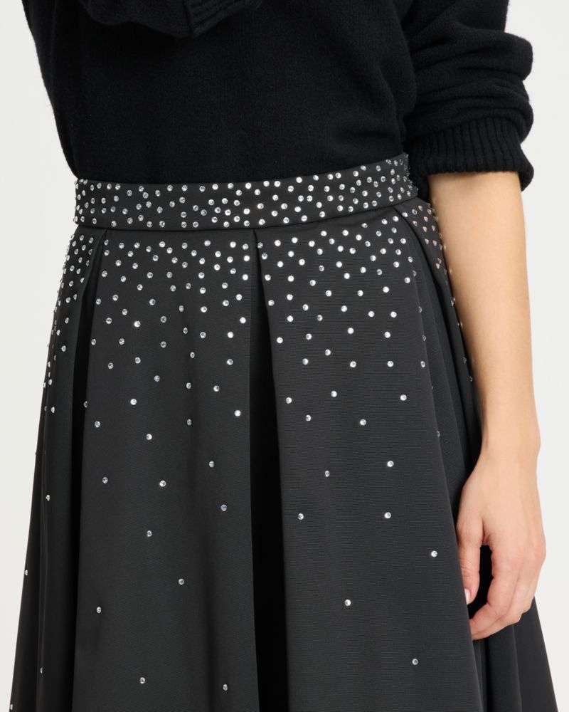 Embellished Midi Skirt
