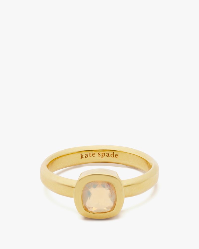 Kate Spade Fine Time To Shine Gem Ring
