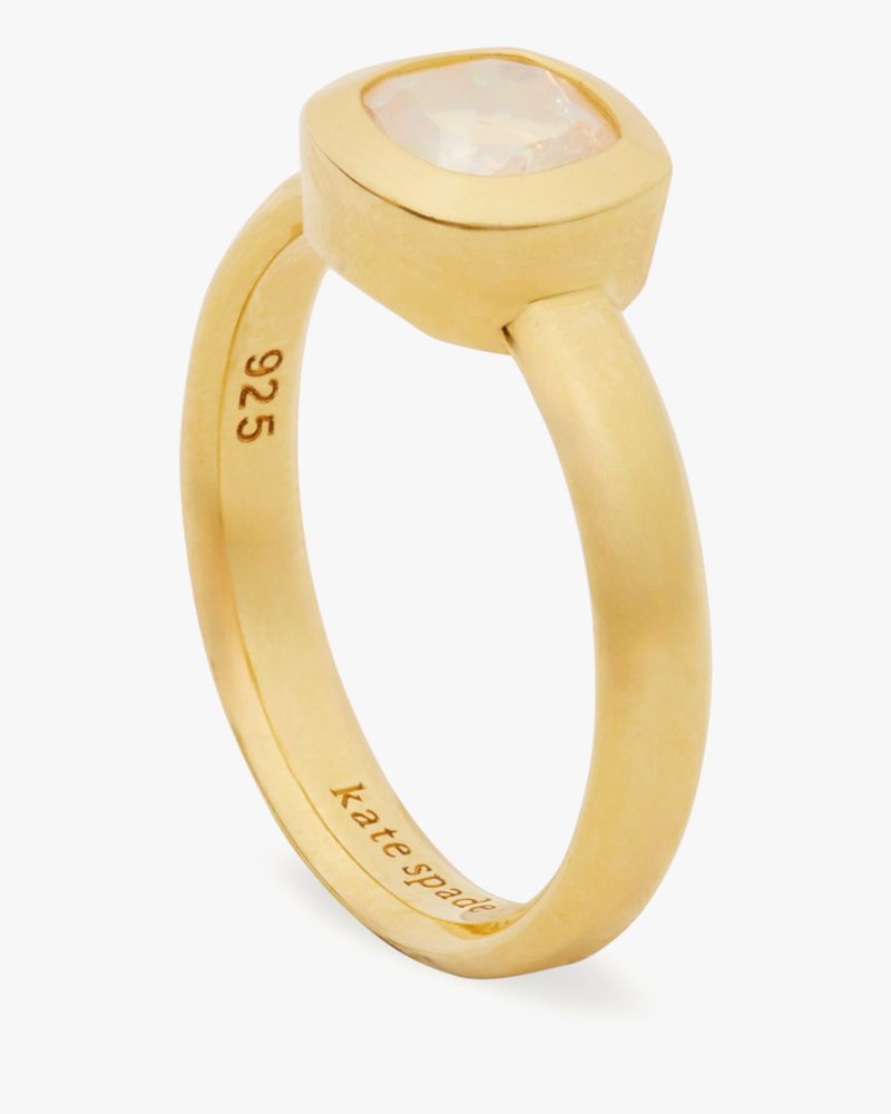 Kate Spade Fine Time To Shine Gem Ring