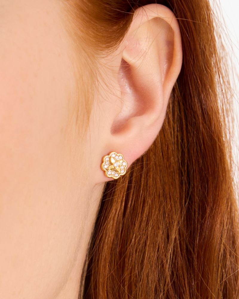 Heritage Bloom Mini Studs