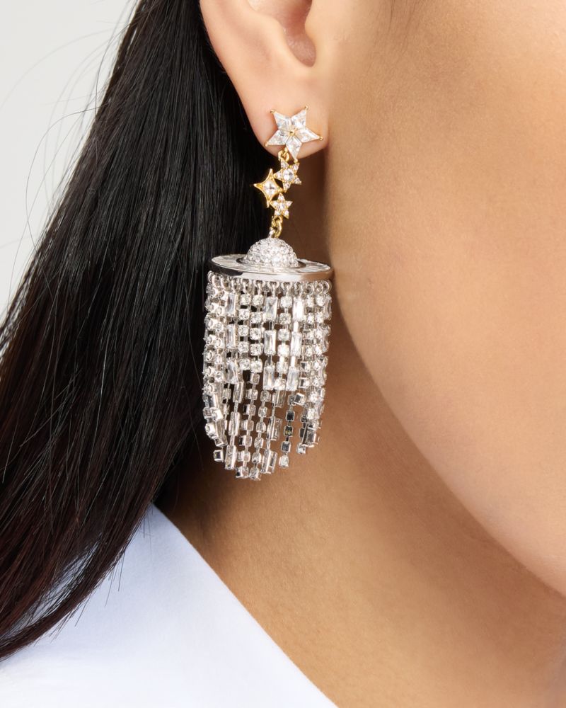 Space Cadet Fringe Earrings