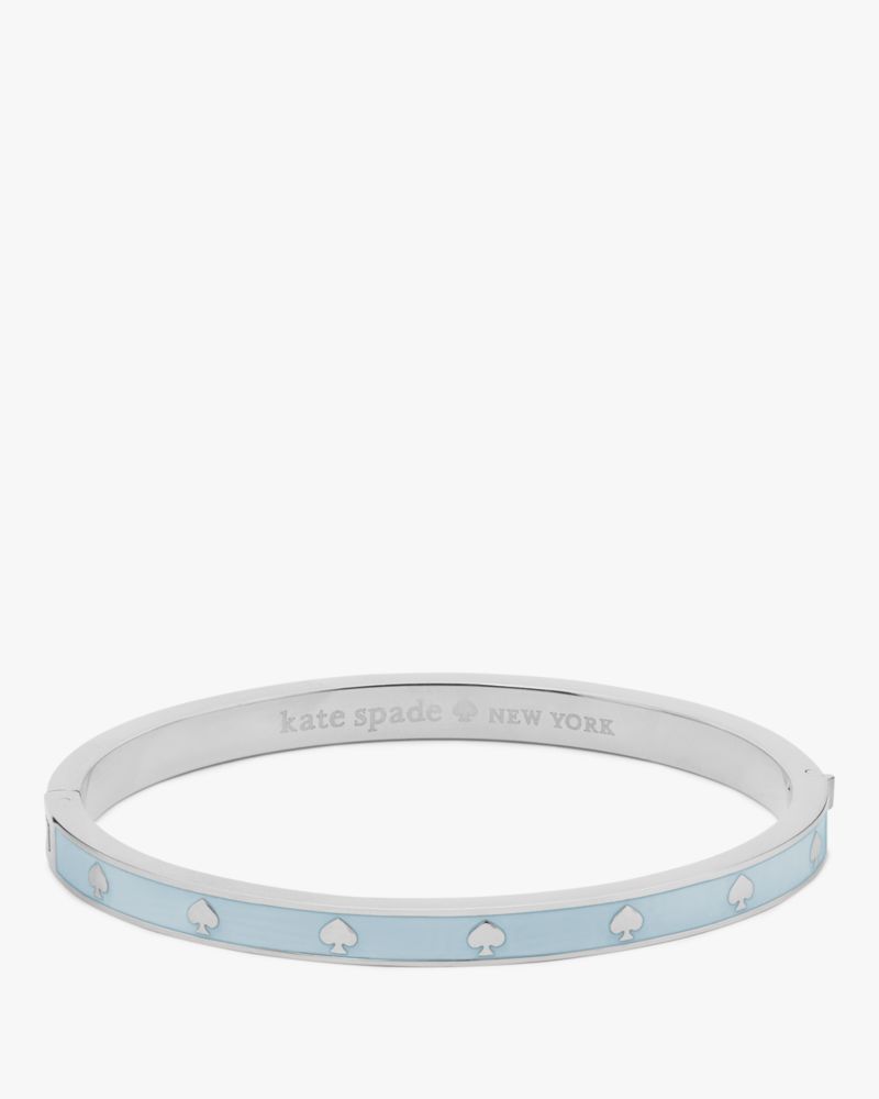 Spot The Spade Enamel Hinged Bangle