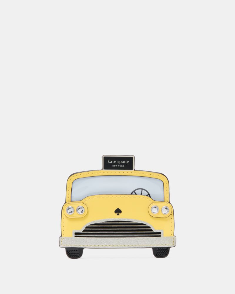 Hey Taxi Embellished Card Case