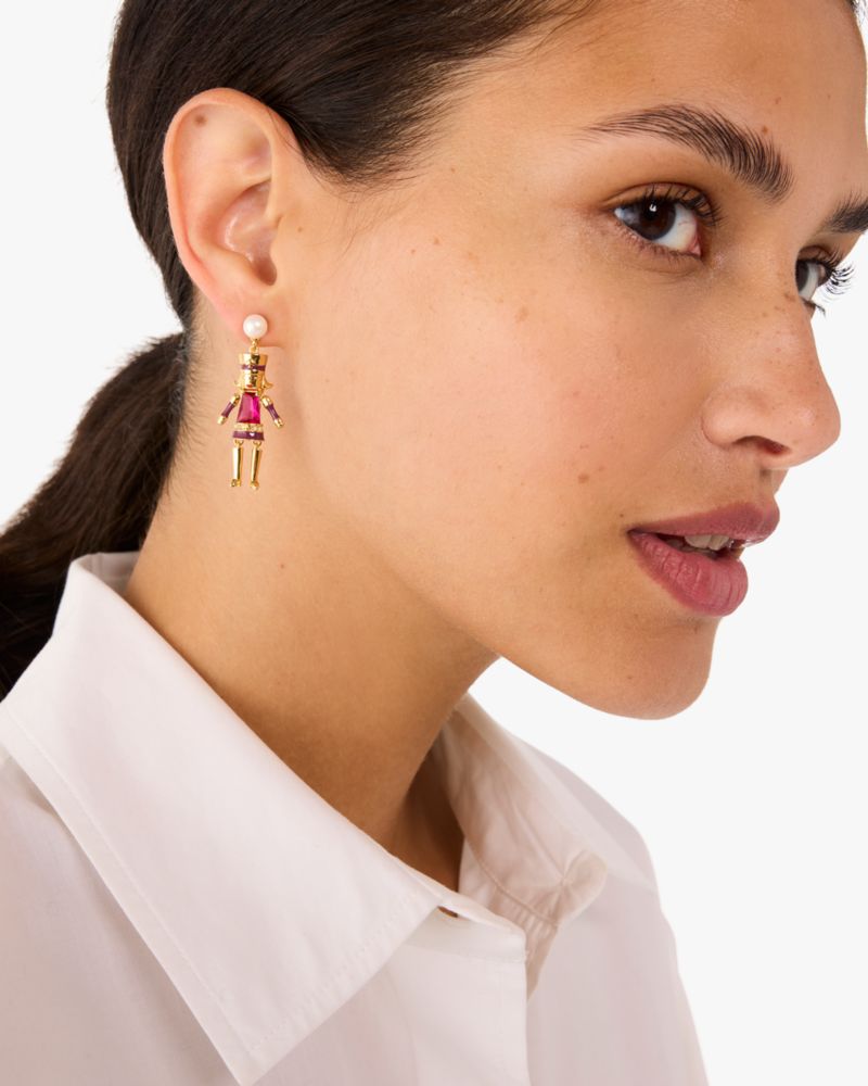 Oh What Fun Nutcracker Earrings