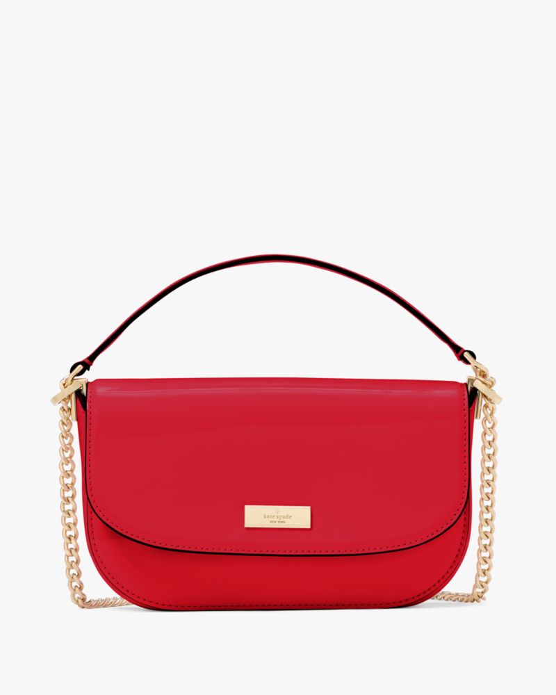Krista Patent Chain Crossbody