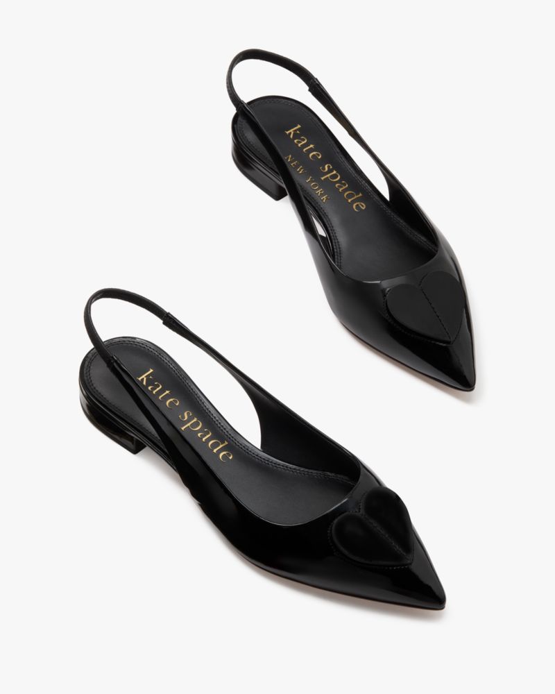 Lover Patent Slingback Flats