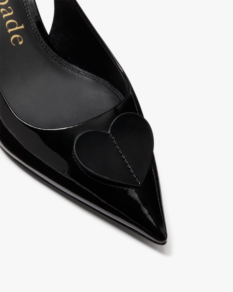 Lover Slingback Kitten Heel Pumps