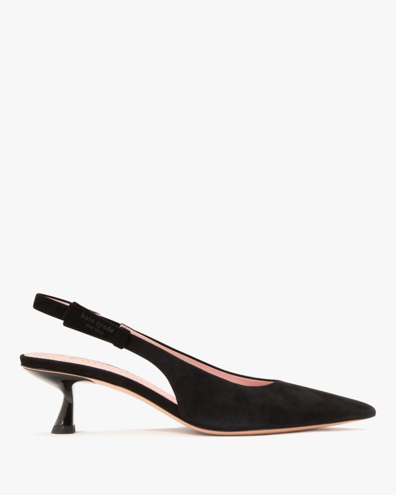 Riley Slingback Kitten Heel Pumps