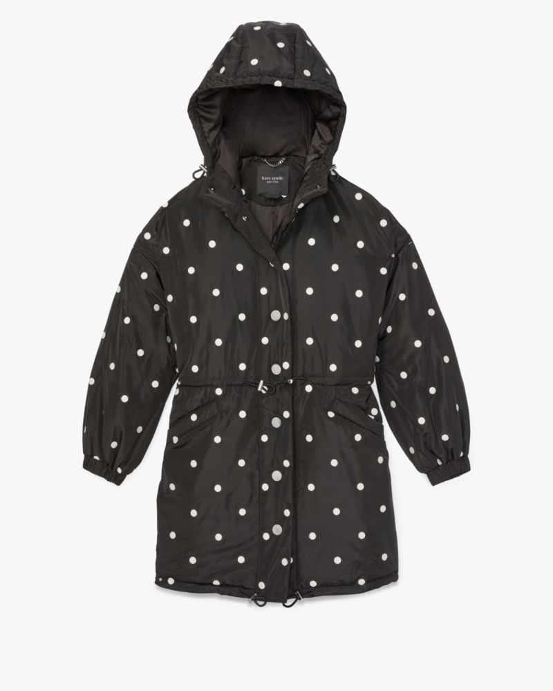 Breezy Dot Oversized Anorak