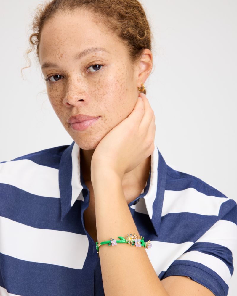 Garden Friends Hinged Bangle