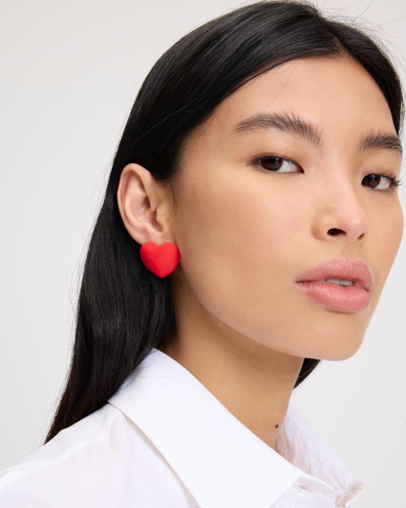 Heart You Statement Studs