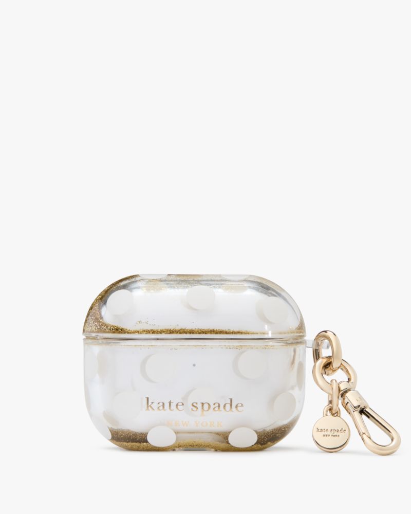 Polka Dot Liquid Glitter Airpods Pro Gen 2 Case