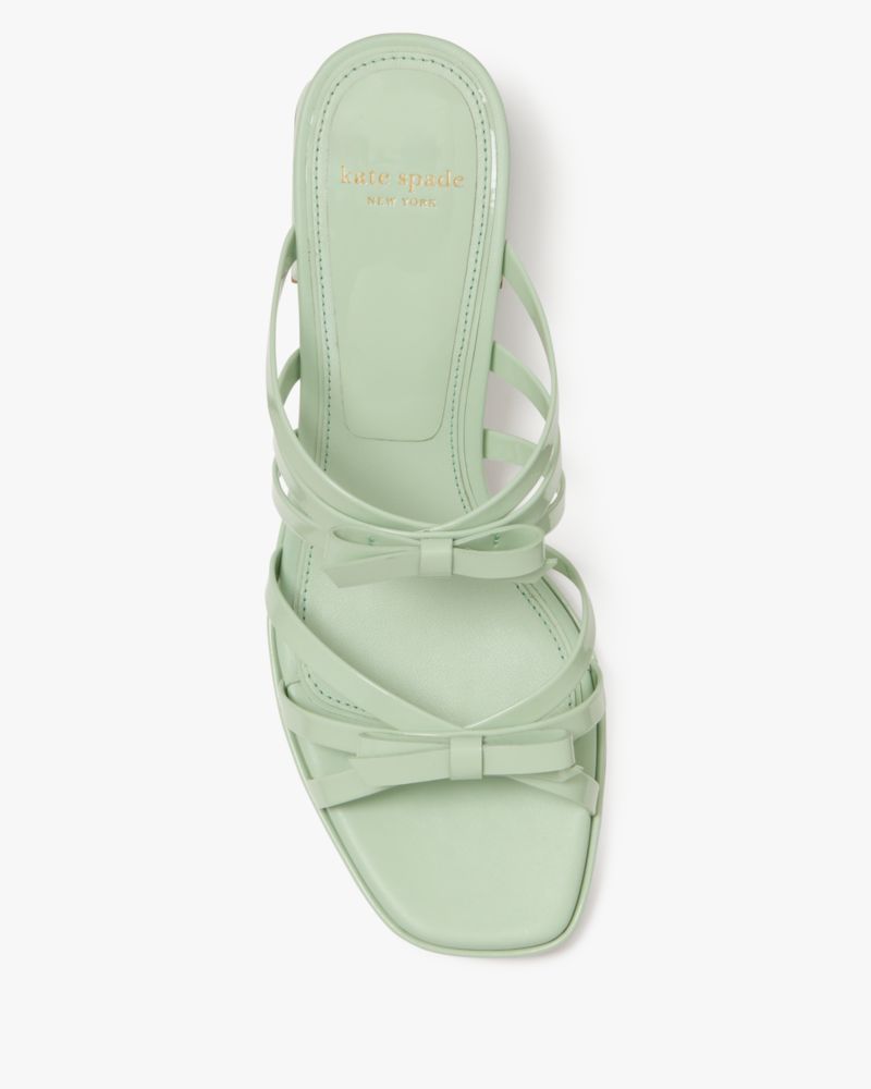 Carolina Patent Block Heel Sandals