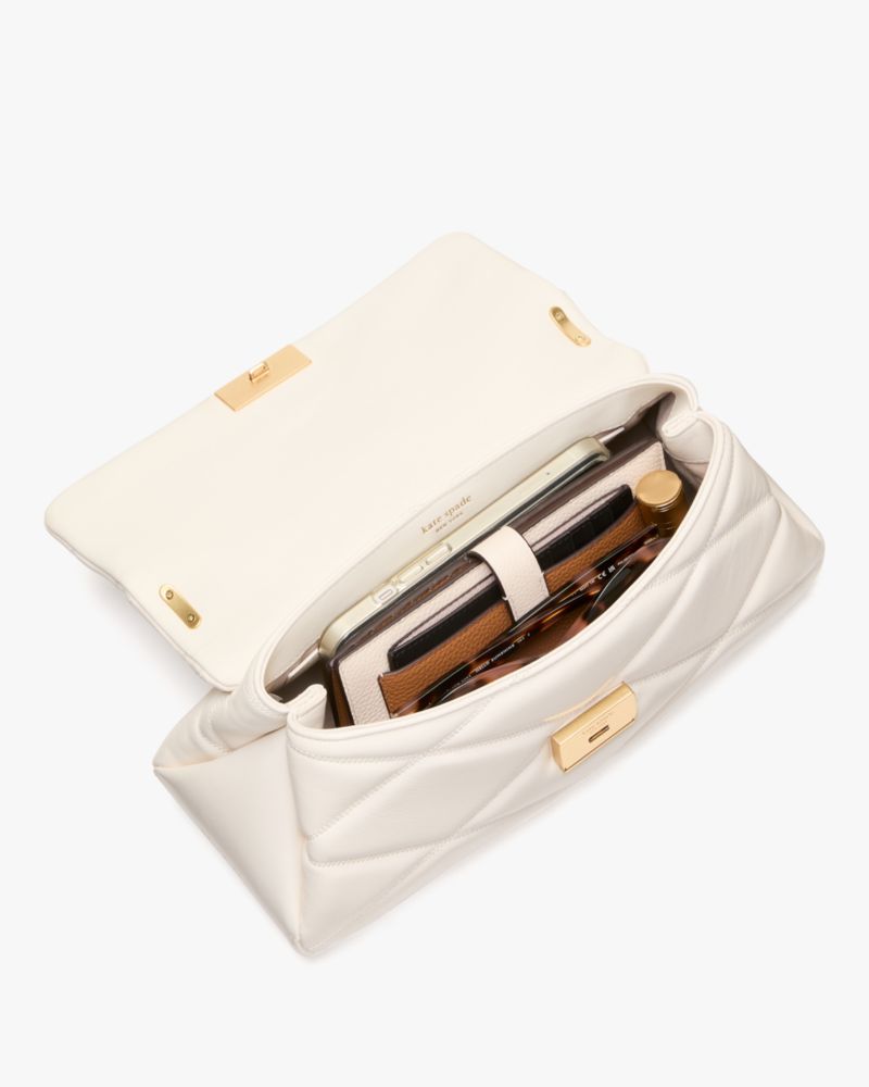 Grace Quilted Convertible Shoulder Bag