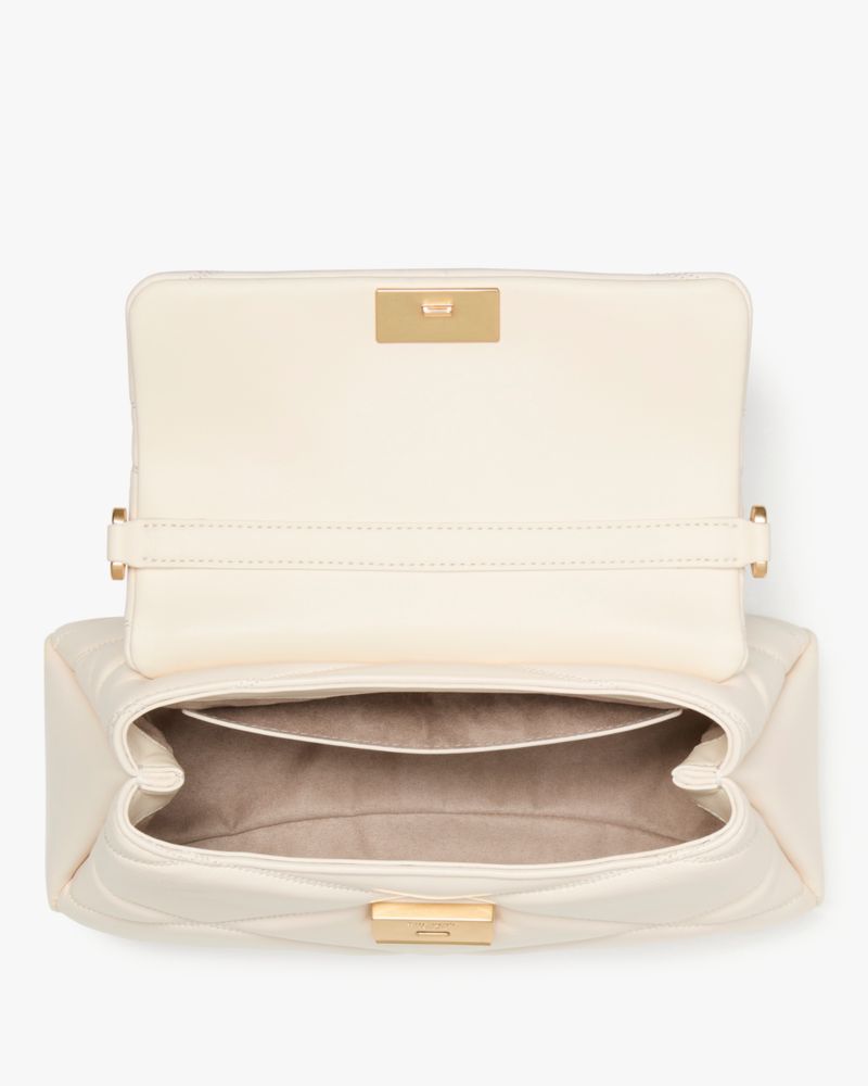 Grace Quilted Top Handle Bag