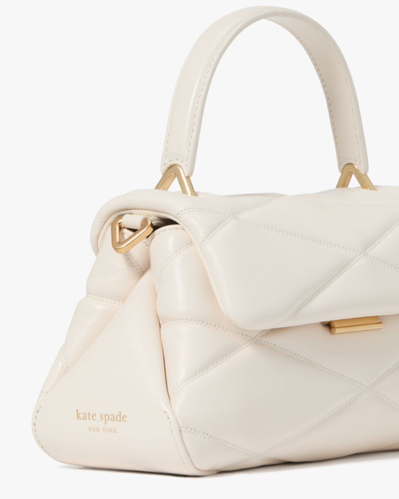 Grace Quilted Top Handle Bag