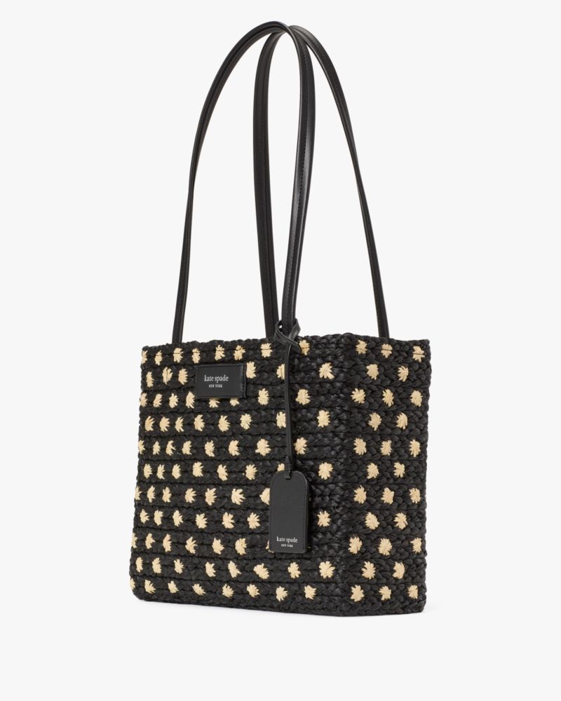 On Purpose Straw Medium Tote Bag