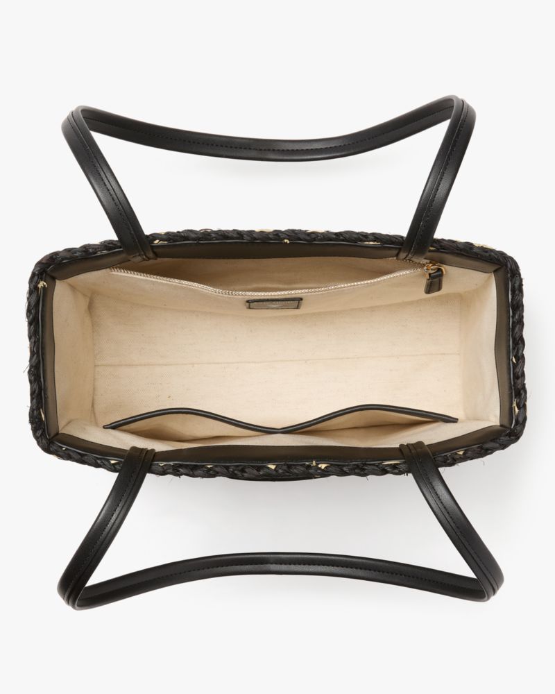 On Purpose Straw Medium Tote Bag