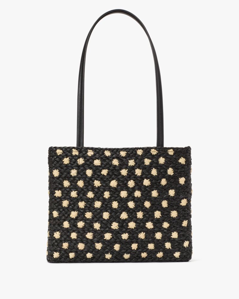 On Purpose Straw Medium Tote Bag