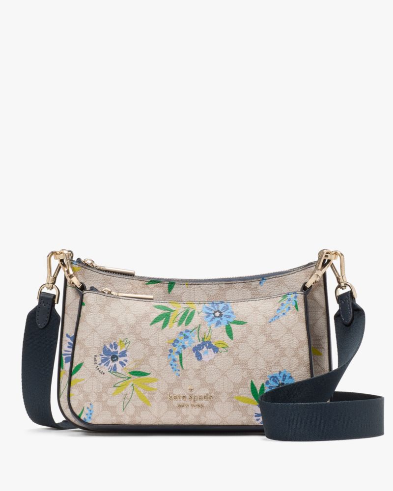 Duet Spade Flower Floral Crossbody